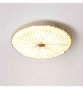 Ciloraris Lumière de Plafond Texturée en Travertin