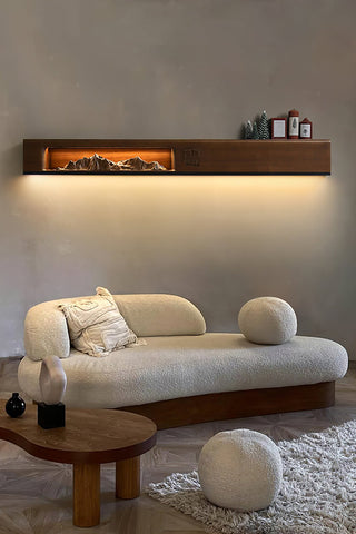 Matthew Applique Murale en Bois Moderne