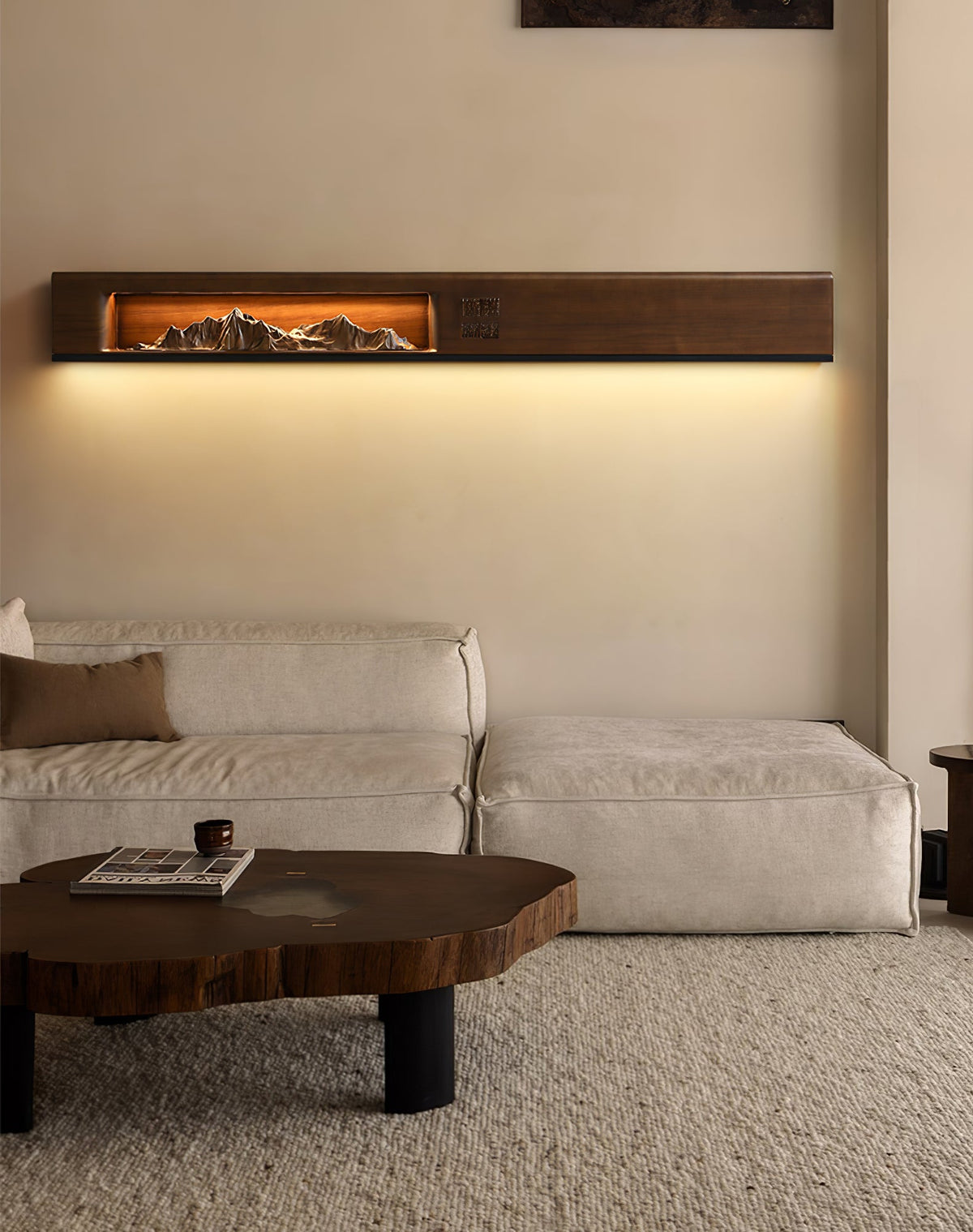 Matthew Applique Murale en Bois Moderne