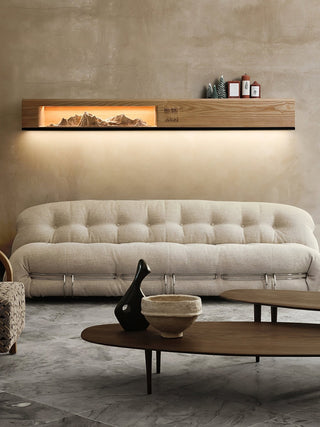 Matthew Applique Murale en Bois Moderne
