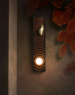 Caleb Applique Murale en Bois Vintage