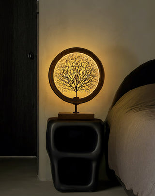 Stella Modern Wood Table Lamp-Neutral Decor