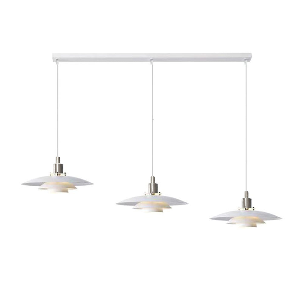 Crains Suspension Bol Moderne, Métal, Blanc, Chambre