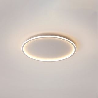 Eluxor Plafonnier Rond ModerneBlanc/Noir. Salon-Luire