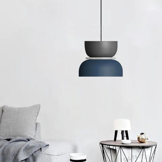 Sareno Suspendue Industrial Contrast Color Island Salon-Cielum