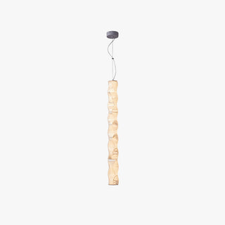Arisha Suspension Bande Moderne, Metal/PET, Blanc, Chambre