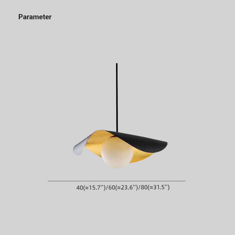 Arisha Suspension , cuivre pur et dolomite, Diamètre 40/60/80CM
