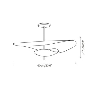 Unorara Suspension Art Nordique Premium Flottante