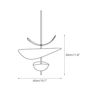 Unorara Suspension Art Nordique Premium Flottante