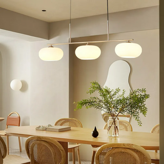 Candy Suspension Cluster Crème 3 Lampes