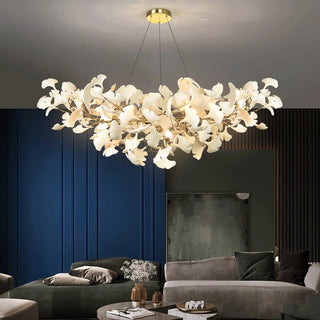 Metr Lustre de Luxe en Céramique pour Salon en Forme d’Arc en U