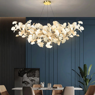 Metr Lustre de Luxe en Céramique pour Salon en Forme d’Arc en U