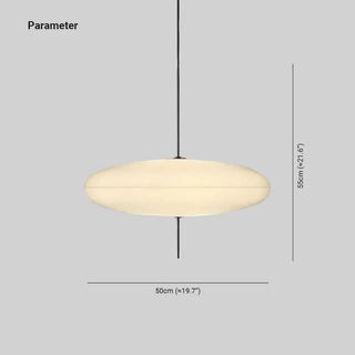 Quor Suspension Ovale Nordique Moderne