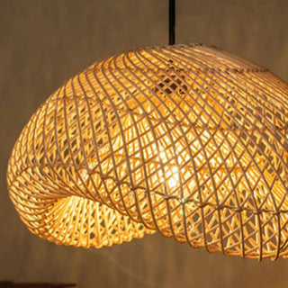 Juno Suspension style rustique en rotin