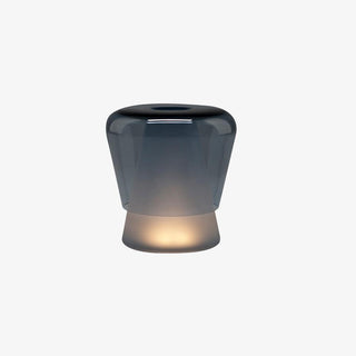 Aurnoril Lampe de Table en Verre Fumé