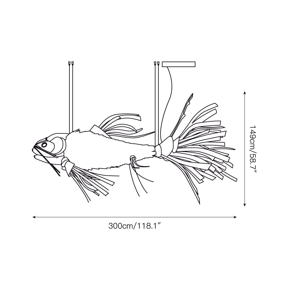 Ivsolara Lustre Métal Bois Créativité Individuelle