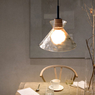 Arisha Suspension Dôme Vintage, Verre, Marron, Salon
