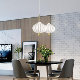 Nimbus Lampe de Suspension en Laiton Vintage