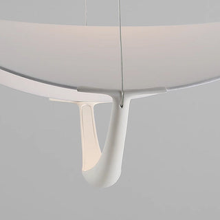 Arisha Moderne Art Métal PVC Suspension Salon