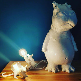 Kalinix Lampe de Table Résine Fantaisie