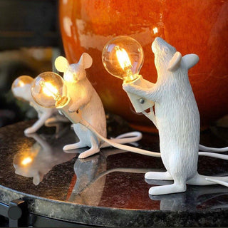 Kalinix Lampe de Table Résine Fantaisie