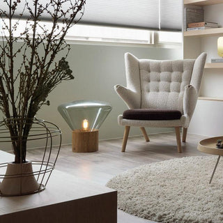 Sylirella Minimaliste Lampe de Table Bois