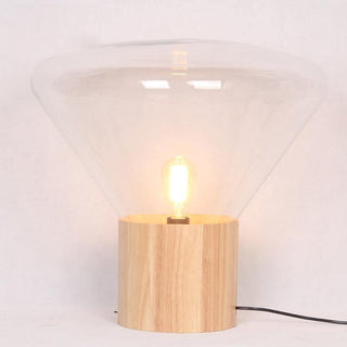 Sylirella Minimaliste Lampe de Table Bois