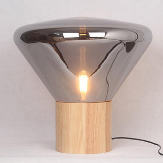 Sylirella Minimaliste Lampe de Table Bois