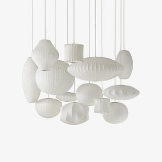 Etrio Suspension Bulle en Soie de Mûrier