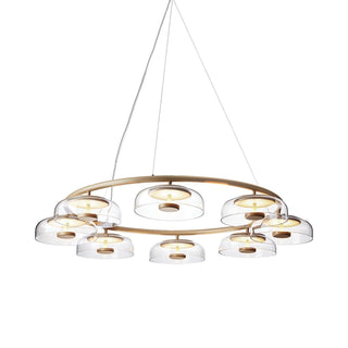 Aethera Lustre circulaire en verre