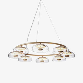 Aethera Lustre circulaire en verre
