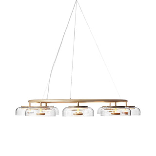 Aethera Lustre circulaire en verre