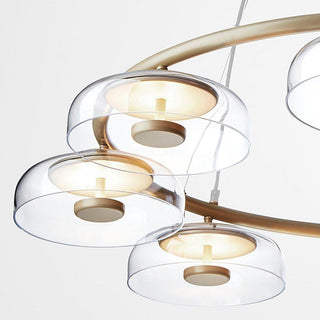Aethera Lustre circulaire en verre