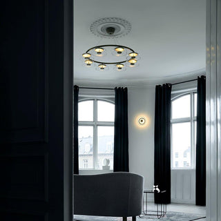 Aethera Lustre circulaire en verre