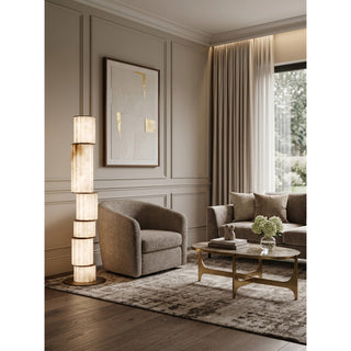 Durell Lampadaire en Albâtre