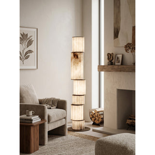 Durell Lampadaire en Albâtre