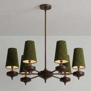 Orlan Shade Chandelier-Neutral Decor