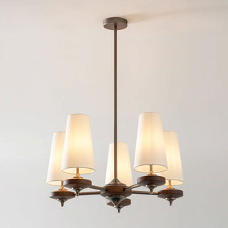Orlan Shade Chandelier-Neutral Decor