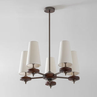 Orlan Shade Chandelier-Neutral Decor