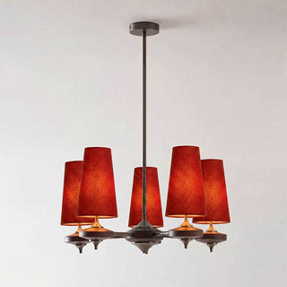 Orlan Shade Chandelier-Neutral Decor