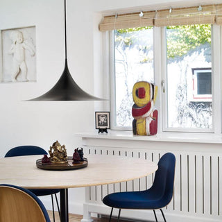 Semi Swag Pendant Light-Neutral Decor