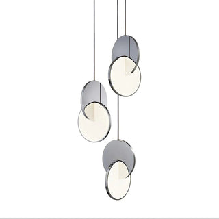 Arisha Luminaires Suspension  Minimaliste Métal Or/Argent Salon