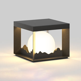 Ray Lampe de Poteau Solaire, Montagne, L 25/30/40CM