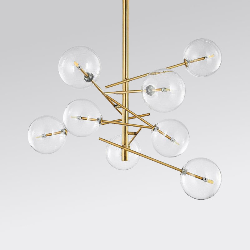 Coretta Lustre LED Cristal Clair