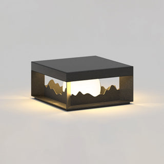 Ray Lampe de Poteau Solaire, Montagne, L 25/30/40CM