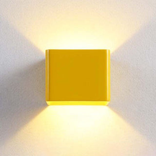 Kioxa Applique Murale Carrée Moderne 5-Couleurs. Chambre-Luire