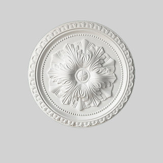 Ray Plaque de Plafond en Plâtre Vintage de style français, Accessoires d'éclairage, 4 Style