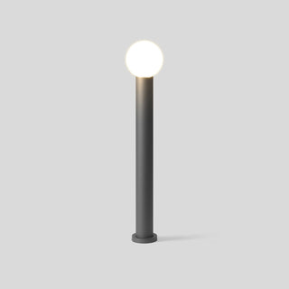 Ray Moderne LED Lampadaire Extérieur Noir Métal Allée Cour