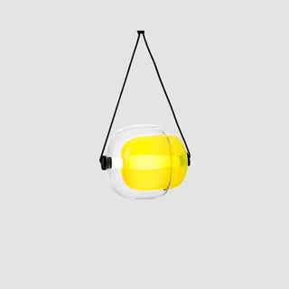 Valentina Design Luminaires Suspensions Bulle Moderne LED Verre Bleu/Jaune/Rose/Blanc Salon/Chambre à Coucher