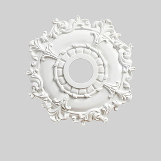 Ray Plaque de Plafond en Plâtre Vintage de style français, Accessoires d'éclairage, 4 Style